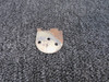 2417002-1 Cessna 172RG Lower Hinge Half Assembly Forward LH (White)