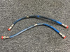 Stratoflex 124K001-4CR0145 Stratoflex Hydraulic Brake Line Set of 2 
