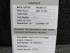 Sigma Tek 58-380083-3 Sigma-Tek 1U417 Tri-Gauge Engine Indicator 