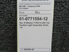 01-0771554-12 Rev. R Whelen 7155412 LED Tail Position Light Assembly (Volts: 14)