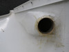 169-910056-203 Beechcraft 24R Lower Engine Cowling (Patched, Some Damage)