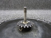 1261471-5 Cessna 210 Rudder Trim Wheel Assembly with Shaft (Size: 6-1/2")