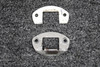 0711024-1, 0711024-2 Cessna 210B Cabin Door Striker Plate with Shim