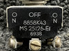 0813525-4 (Use: MS25126-E1) Cessna 414 Landing Gear Toggle Switch