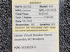 5618029-3 Cessna 414 Center Circuit Breaker Panel Assembly with Breakers