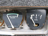 Cessna 172A Fuel and Oil Temperature Instrument Cluster Assembly