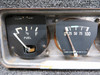Cessna 172A Fuel and Oil Temperature Instrument Cluster Assembly