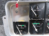 Piper J3F-50 Fuel and Oil Instrument Cluster (Missing Left Fuel Gauge)