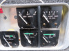 Piper J3F-50 Fuel and Oil Instrument Cluster (Missing Left Fuel Gauge)