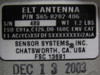 S65-8282-406 Sensor Systems ELT Antenna (Scufffed)