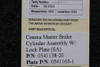 0541138-20 Cessna Master Brake Cylinder Assembly with Lock Plate (SA)