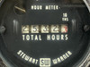 M-5600 Stewart Warner Hour Meter Indicator (12V, Hours: 2532.30)