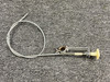 S1517-3 (Use: S1517-7) Cessna 177 Fuel Strainer Control Cable (Length: 33”)