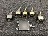 AN3021-2 (USE: MS35058-22) Piper PA24-250 Toggle Switch Set