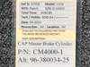 CM4000-1 (ALT: 96-380034-25) Commercial Aircraft Products Master Brake Cylinder