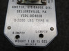 VDL-0C403D (Alt: 9912147-12) U.S Gauge Fuel Quantity Indicator
