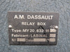 MY20-63216-10 A.M Dassault Relay Box with Modifications and Green Tag (Core)