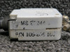 MS25244-5 (Alt: 105-205-101) Wood Electric Push Circuit Breaker