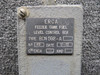 ERCA BCN592-A ERCA Feeder Tank Fuel Lever Control Box 