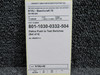 801-1030-0332-504 (Alt: MS25041-3) Dialco Push to Test Switches (Set of 4)