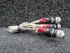 801-1030-0332-504 (Alt: MS25041-3) Dialco Push to Test Switches (Set of 4)