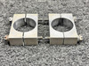 Piper Aircraft Parts 17630-000 Piper PA23-250 Flap Torque Tube Blocks (Complete Set of 2) 