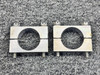Piper Aircraft Parts 17630-000 Piper PA23-250 Flap Torque Tube Blocks (Complete Set of 2) 