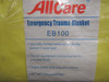EB100 Allcare Emergency Trauma Blanket 60"x90" (NEW OLD STOCK) (C20) BAS Part Sales | Airplane Parts