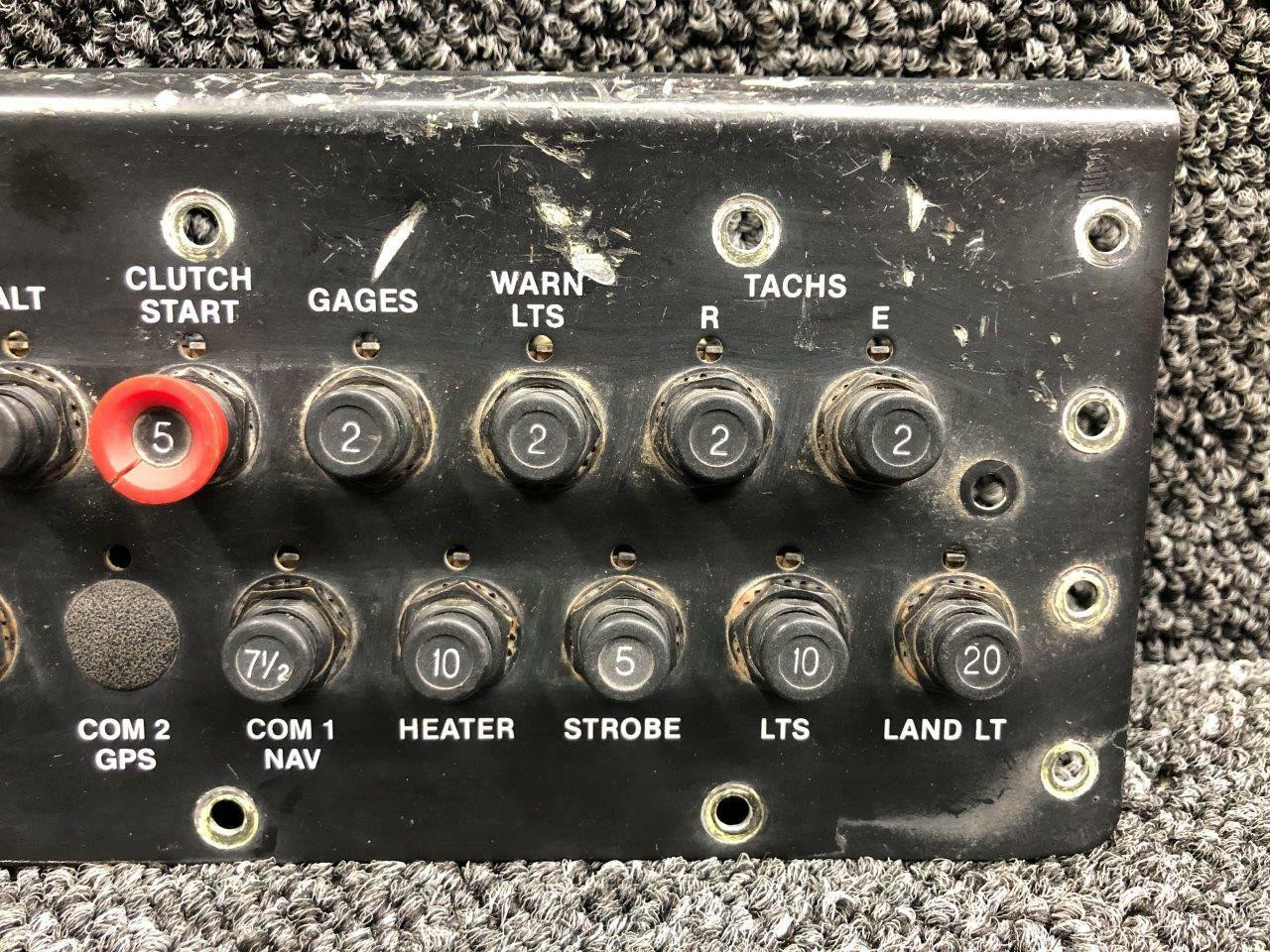 Mechanical Products Push Button Circuit Breaker Panel Assembly