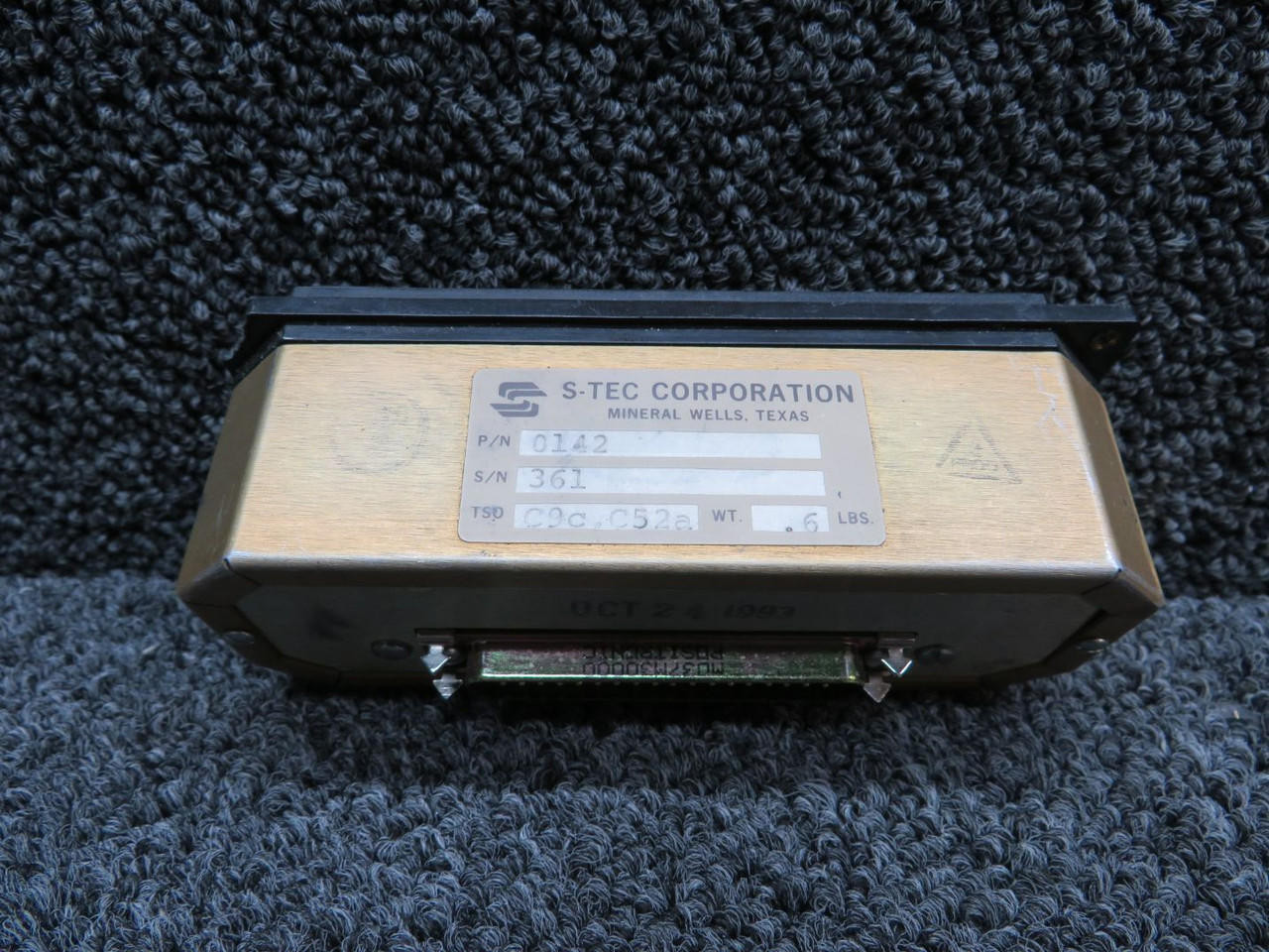 0142 S-Tec Autopilot Programmer Controller (Core) For Sale