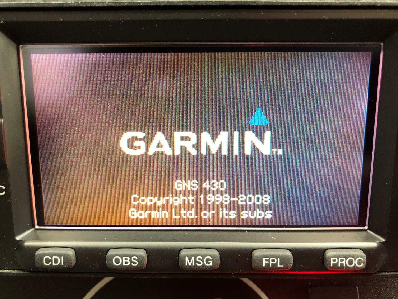 0110028010 Garmin GNS430 GPS, Navigation Radio with Tray and Data Card Core