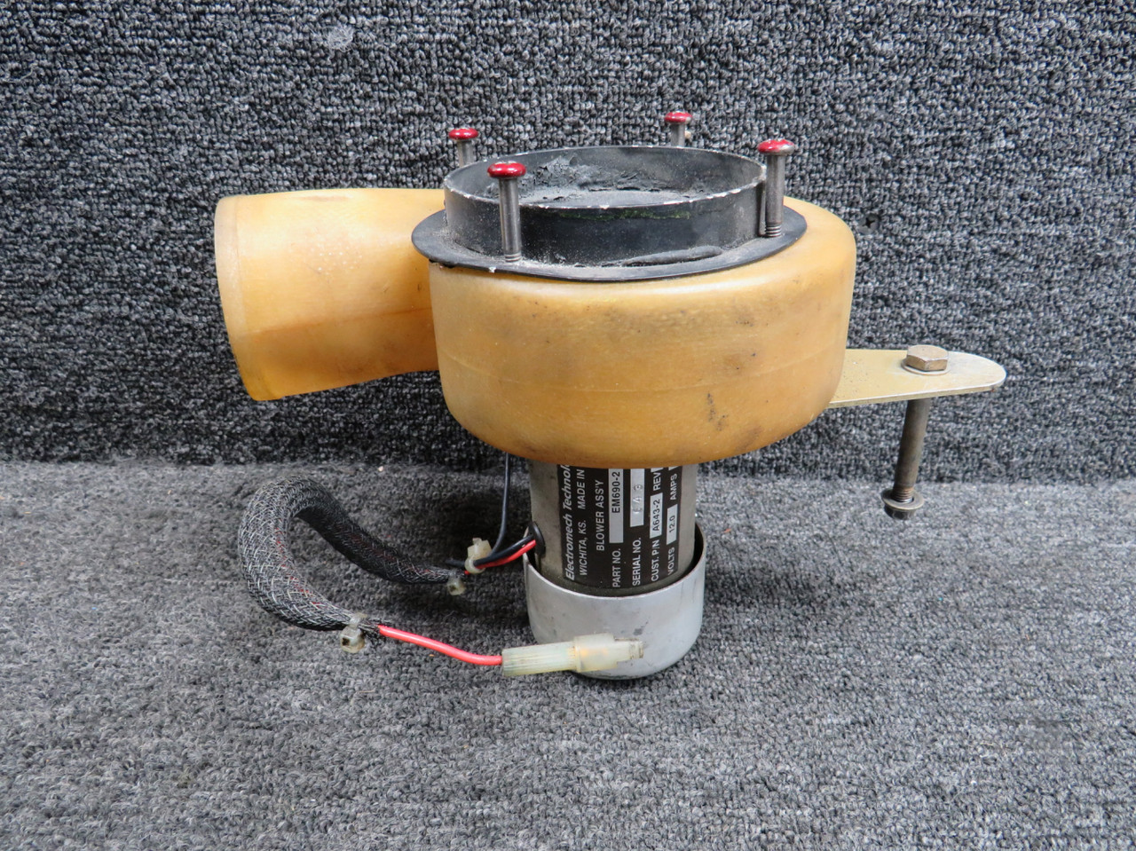EM690-2 (ALT: A643-2) Electromech Heater Blower Assembly (Voltage: 12)