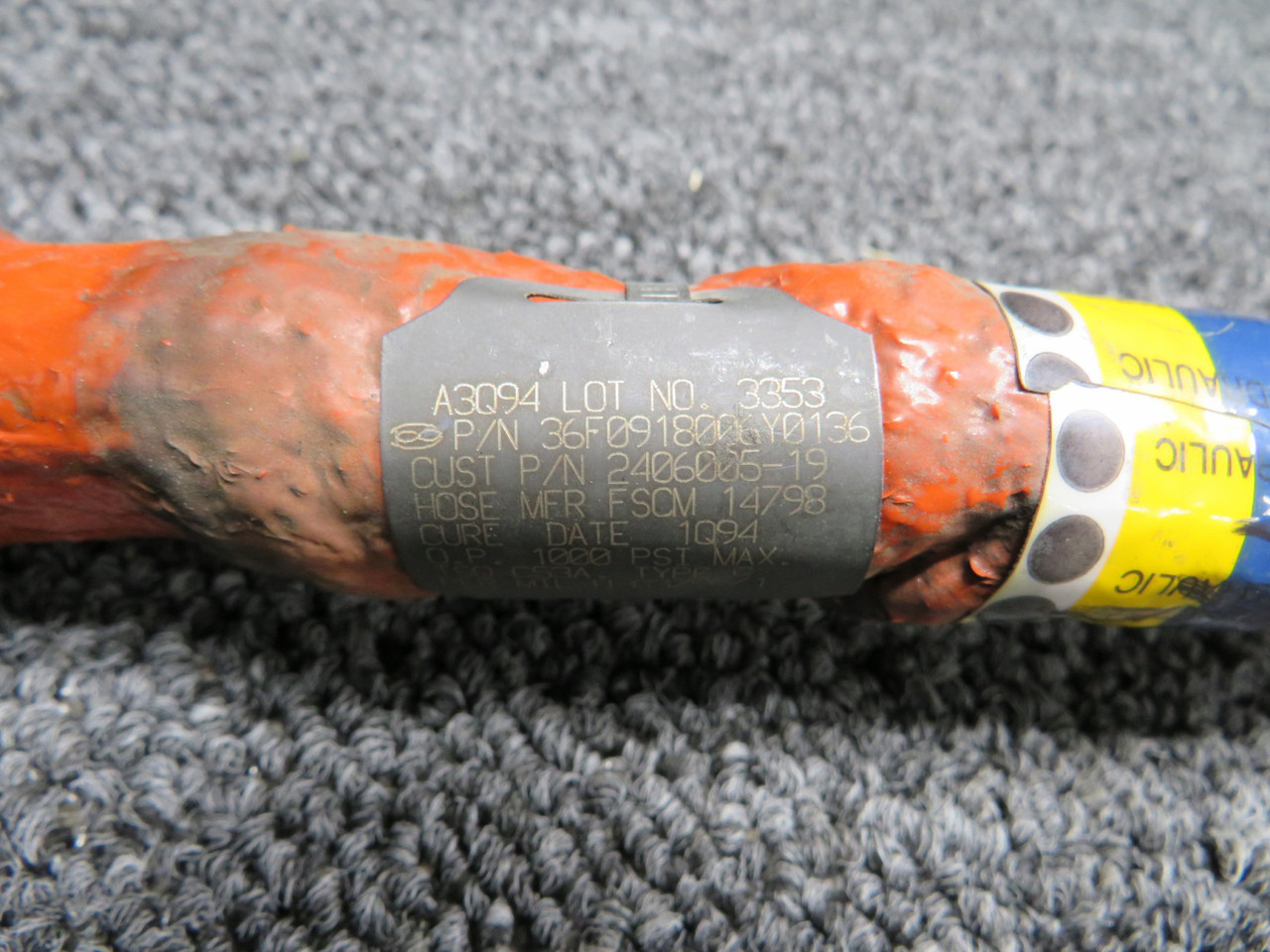 2406005-19 (Alt: 36F0918006Y0136) Hydraulic Hose Assembly For Sale