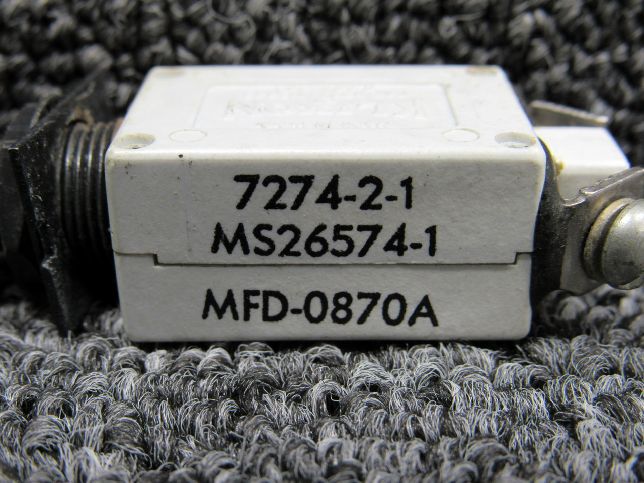 7274-2-1 Alternative Part Number MS26574-1 Klixon Circuit Breaker