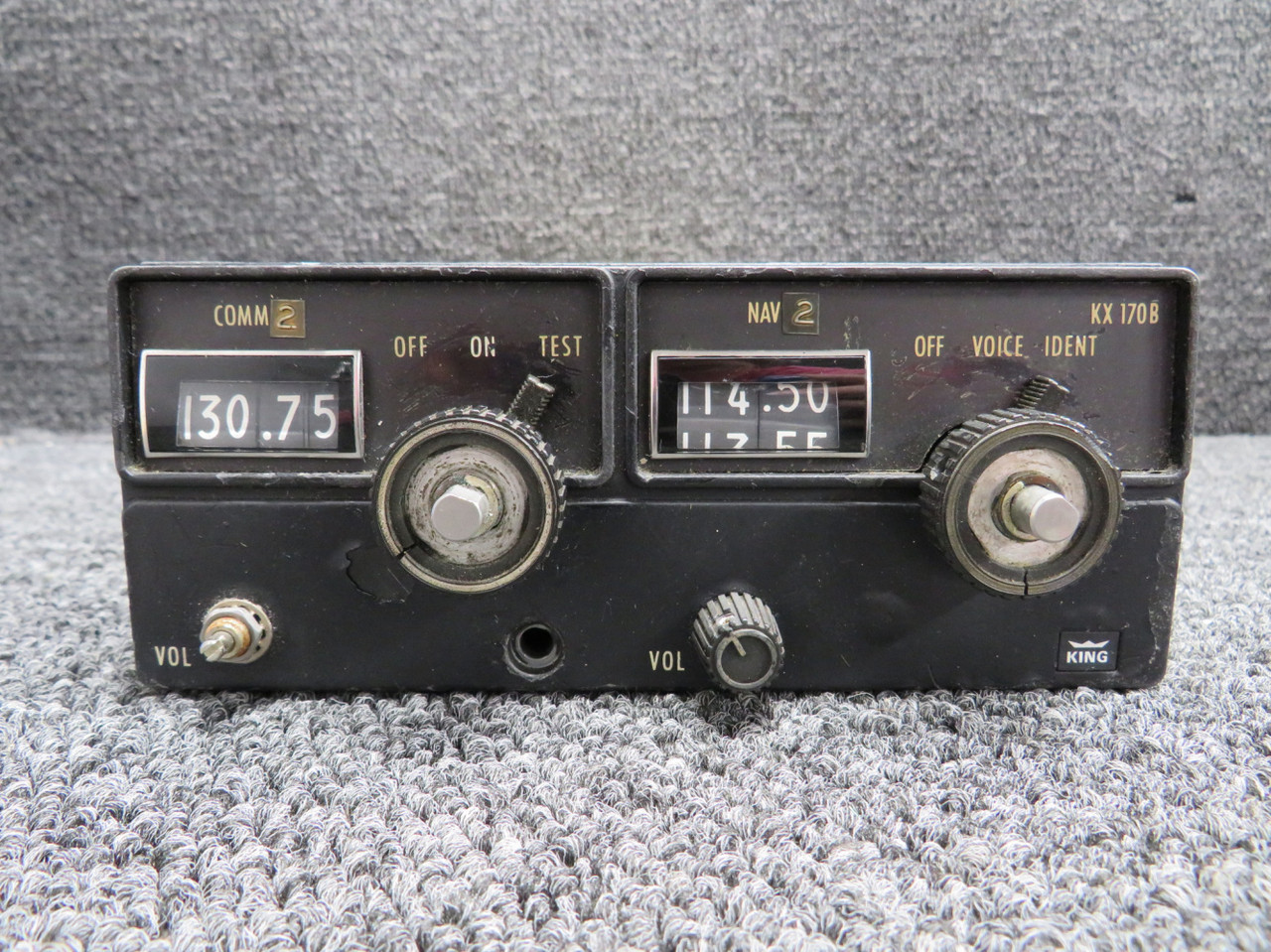 Kingページ 069-1020-00 King Radio KX-170B Navigation Communication Radio Core