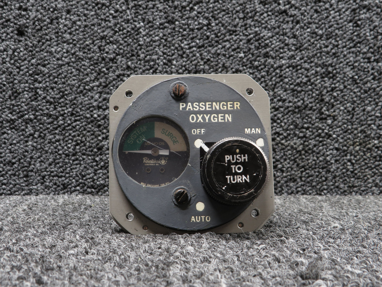 900-002-145-04 Adams Rite Aerospace Passenger Oxygen Control Panel