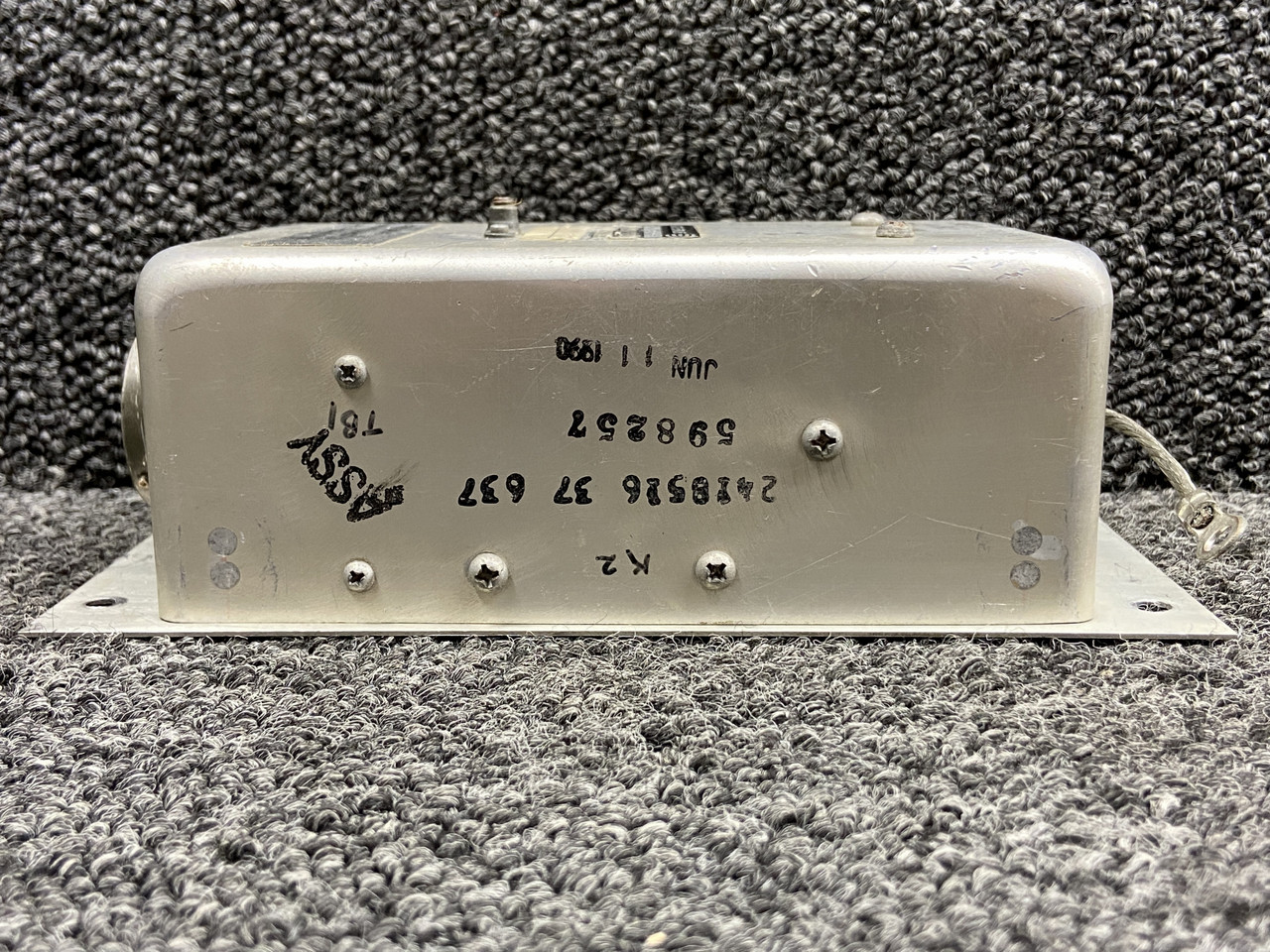 5418516-41 Lear Jet 55 Generator Interface Relay Box (No Connector)