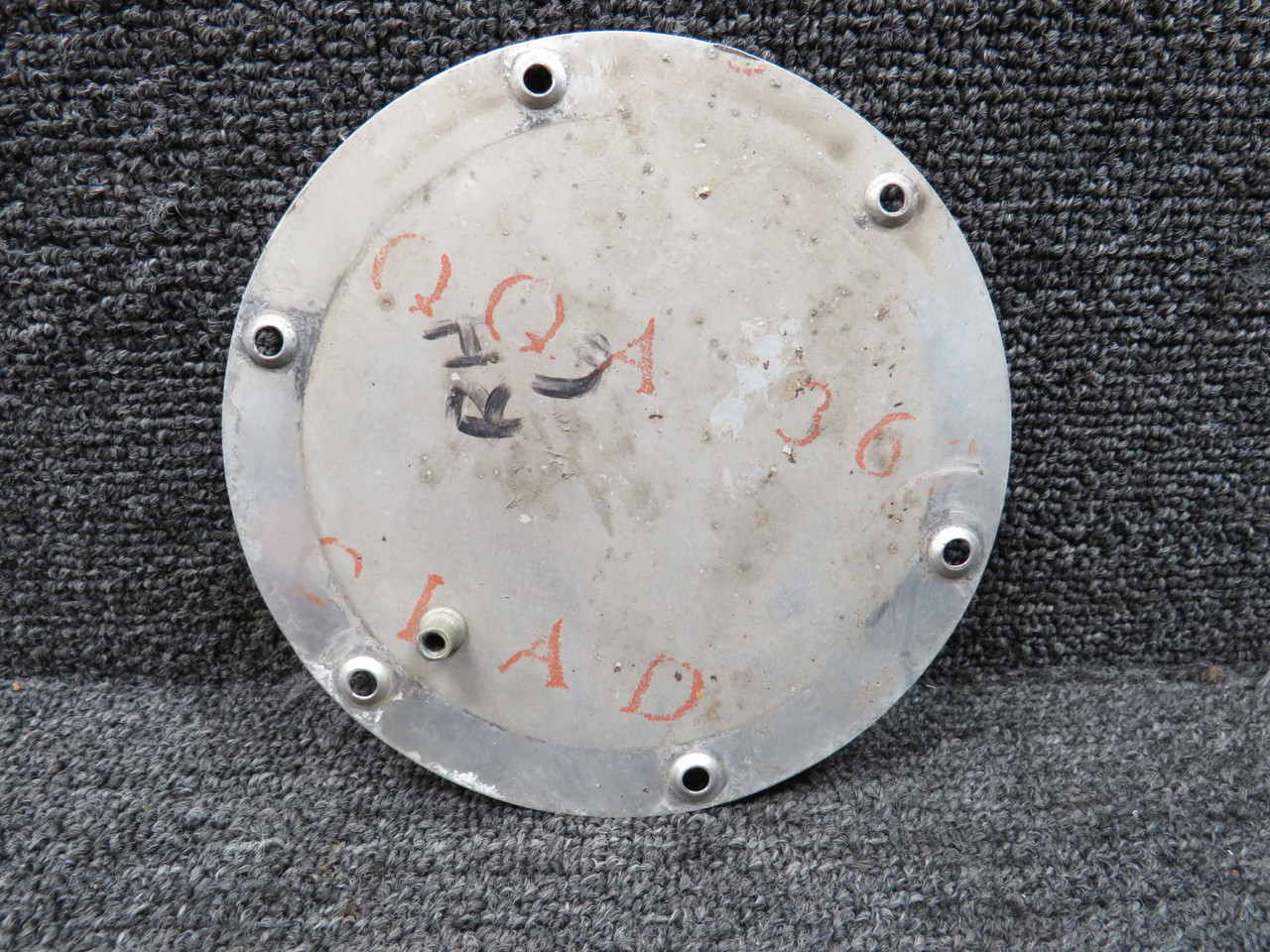 S225-4 Cessna 210 Inspection Plate (6 Hole Circle) For Sale
