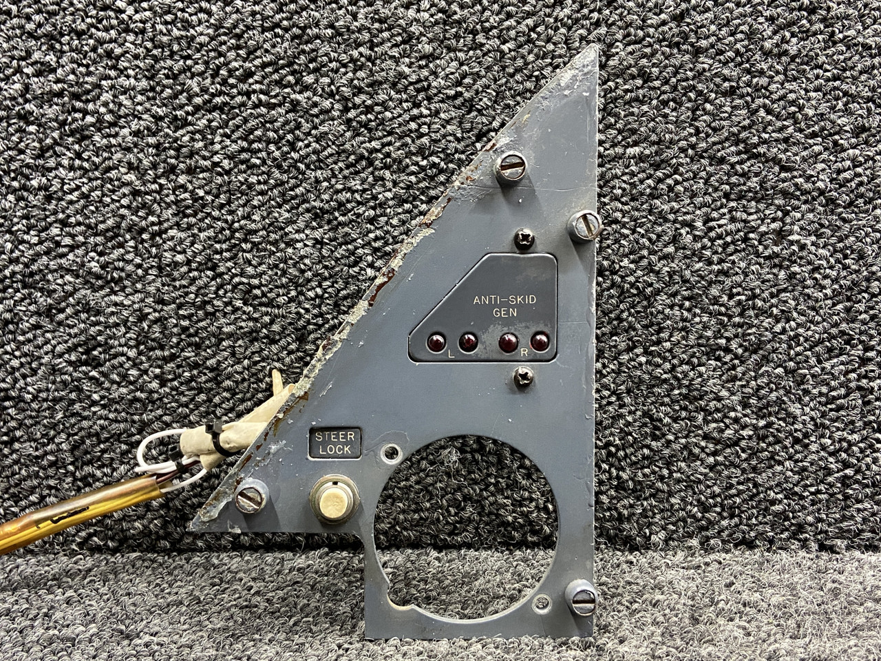 5418292-53, 2618486-1 Lear Jet 55 Anti-Skid and Park Panel Assembly
