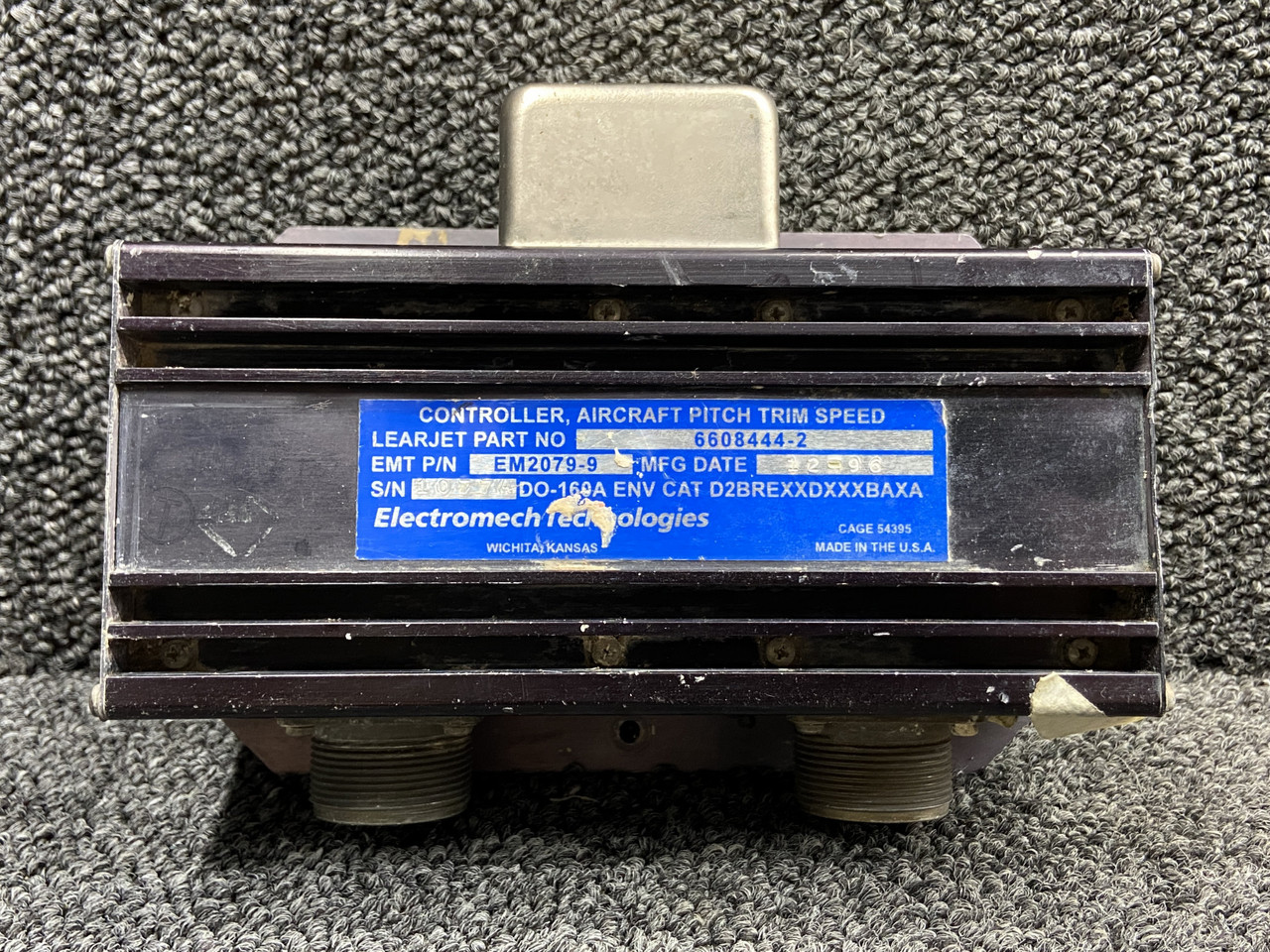 ta1207ページ EM2079-9 (Alt PN: 6608444-2) Electromech Pitch Trim Speed