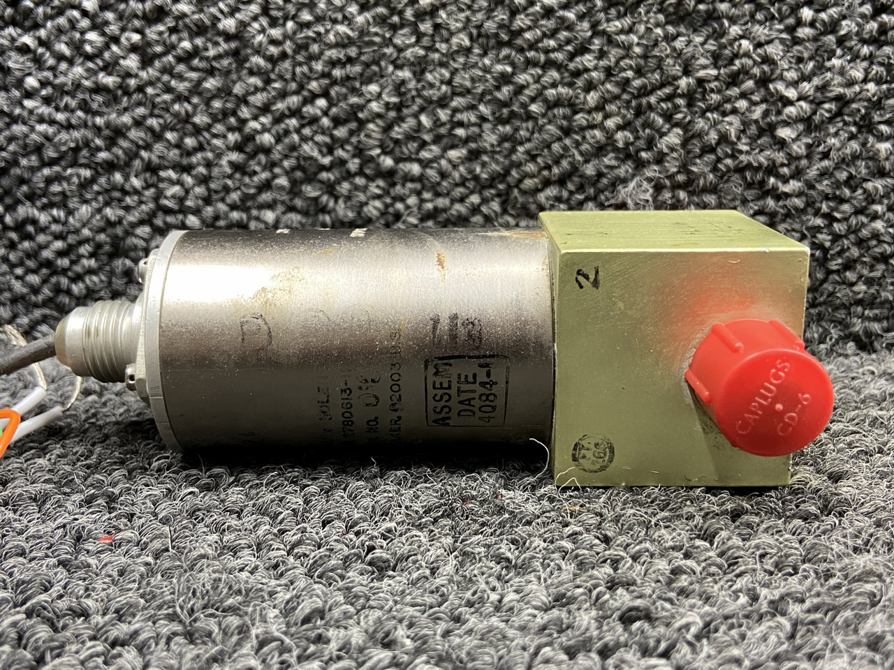 7912-576571-23 (Alt: 2780613-101) Parker Aft Fuel Solenoid Valve