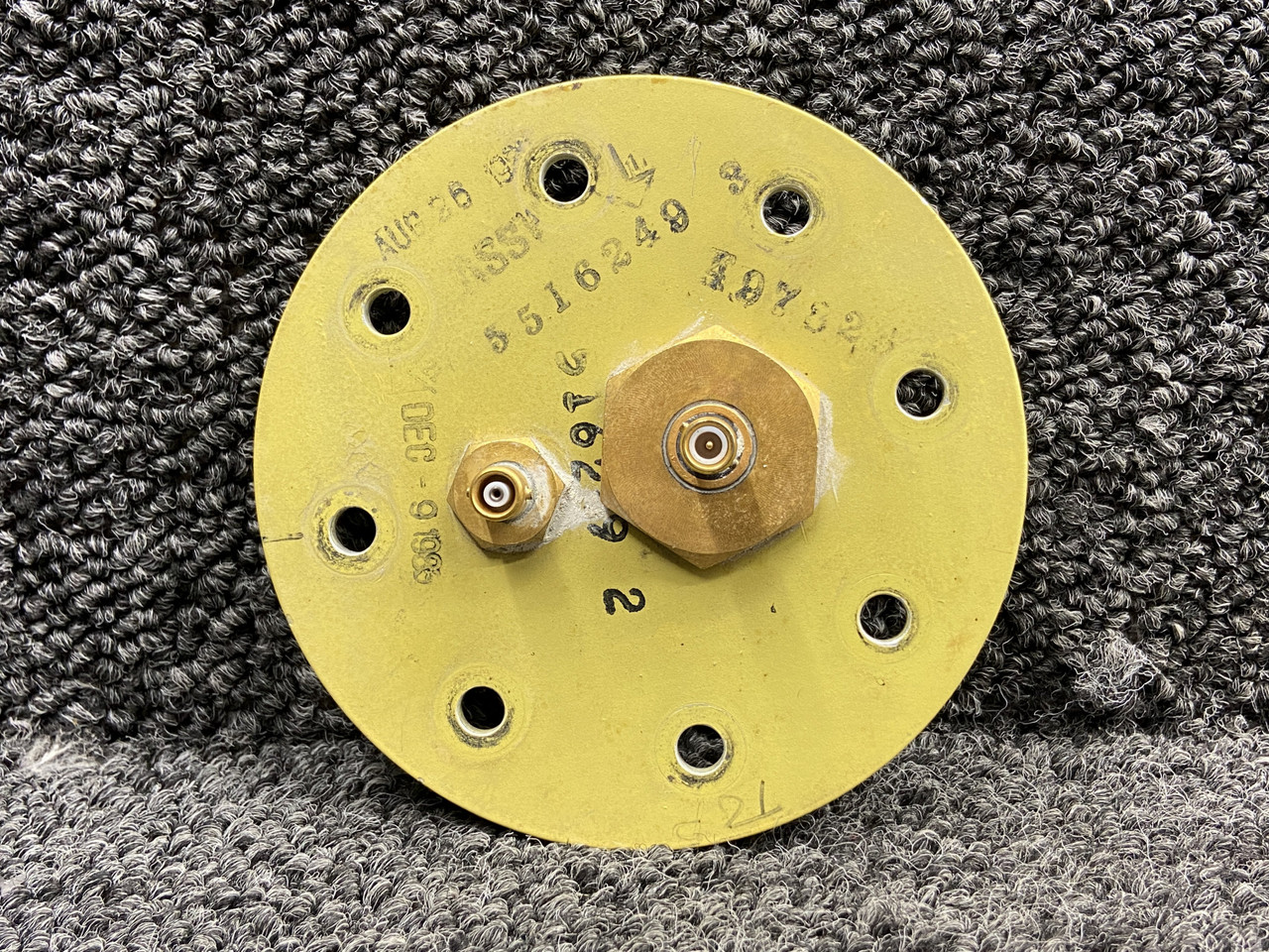 5516249-3 Lear Jet 55 Fuel Probe Cover Plate