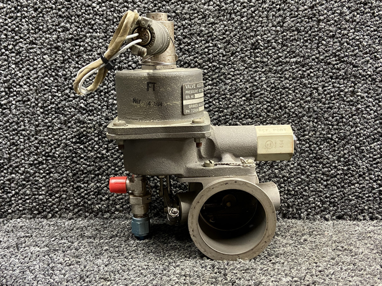 72915-15E51-4 (Alt: 6600259-3) Grimes Anti-Ice Shutoff Valve Assembly (28V)