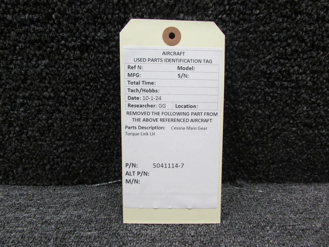 5041114-7 Cessna Main Gear Torque Link LH For Sale