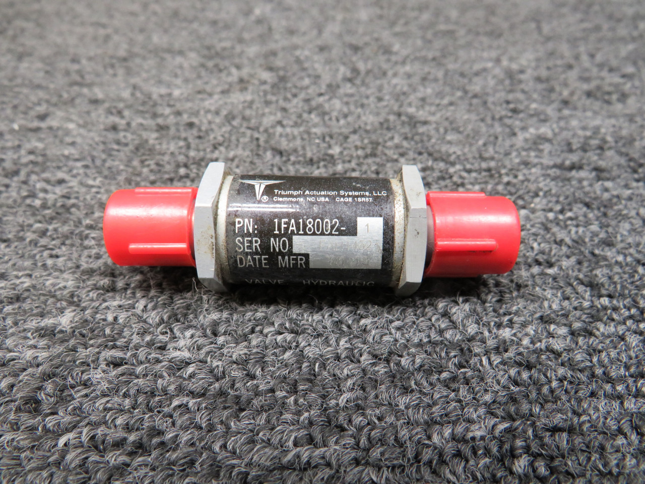 1FA18002-1 (Alt: 592-647) Triumph Hydraulic Restrictor Valve