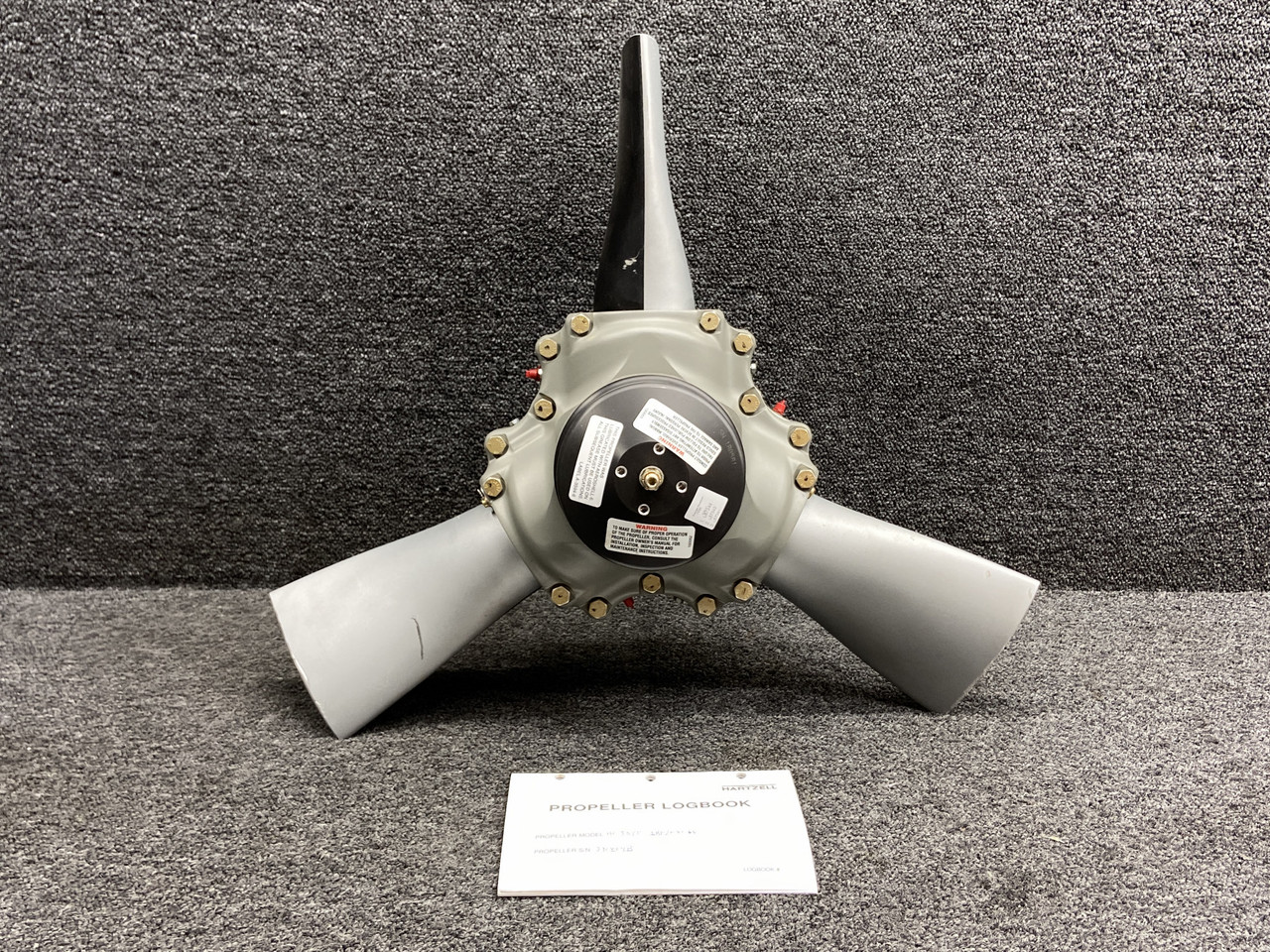 yah591ページ HC-J3YF-1RF/F8D68 Hartzell 3 Blade Propeller Hub with Logbook