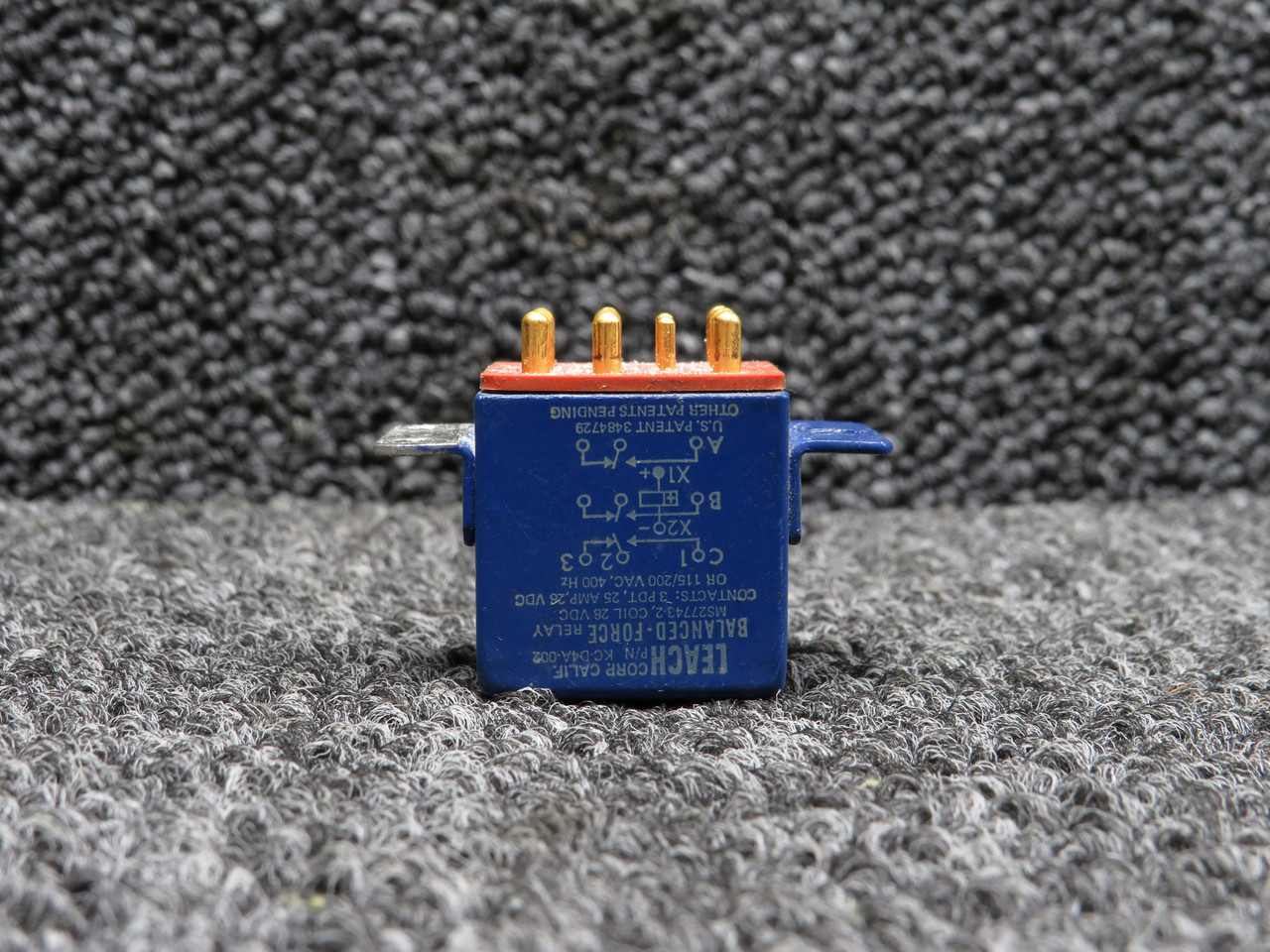 KC-D4A-002 Leach Relay Coil Volts 28 and 25 Amps