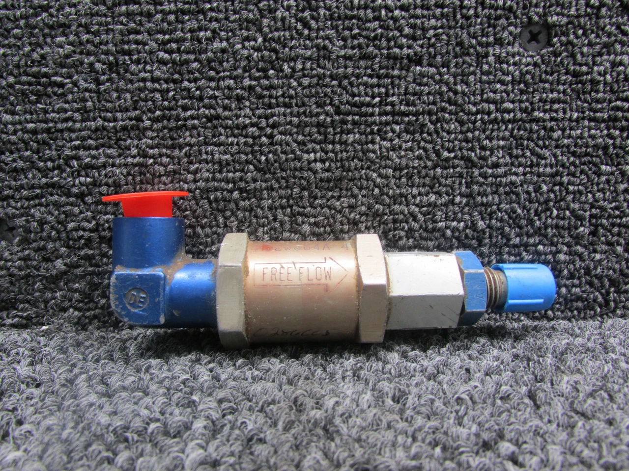 MS28884A-4 Teledyne Free Flow Valve Assembly