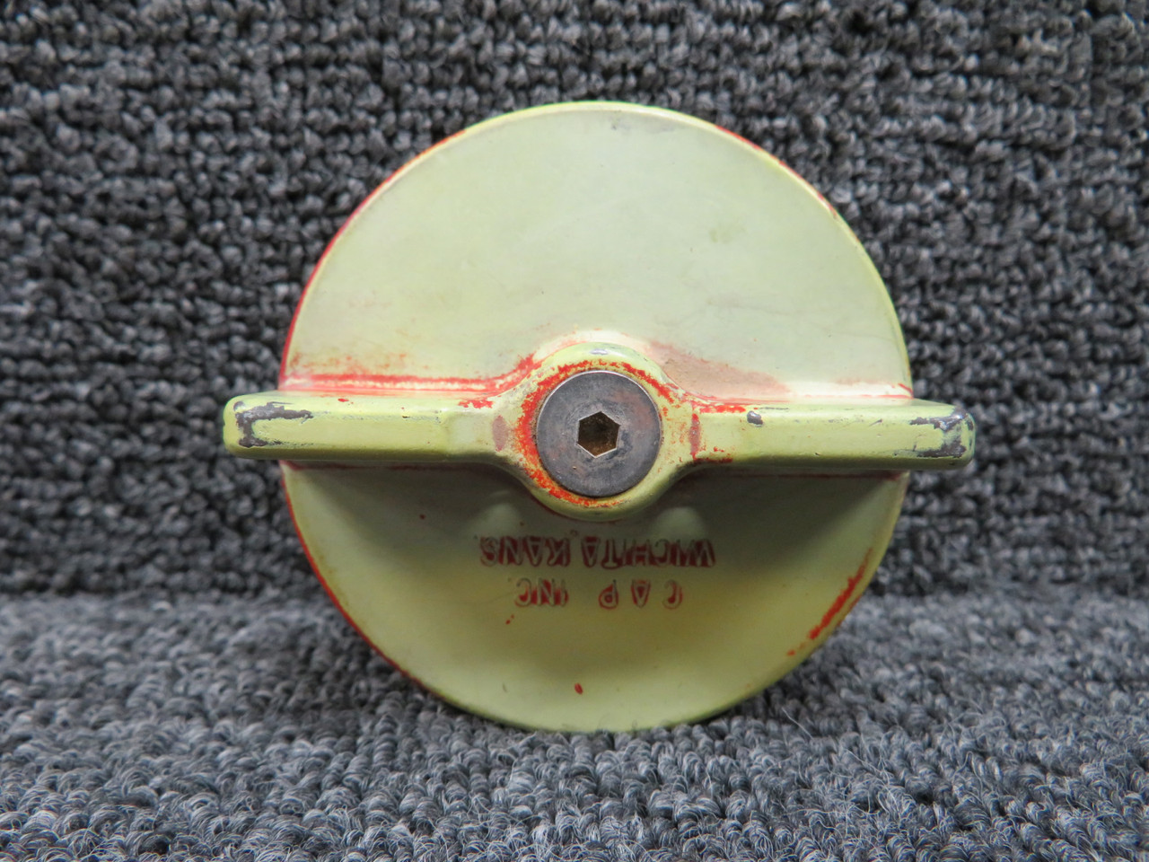 C-100084-1 Cessna Vented Fuel Cap Assembly Minus Chain