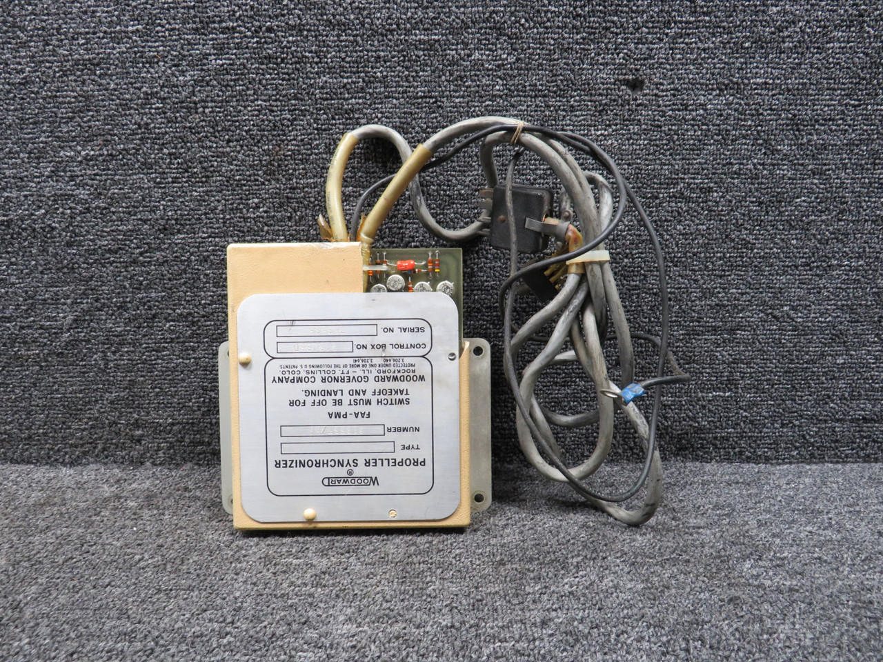 213537-BC Woodward 213433D Propeller Synchronizer (Damaged) For Sale